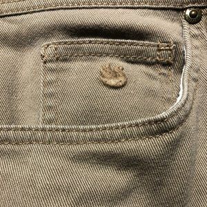 Gloria Vanderbilt Amanda Size 18 Tan Jeans